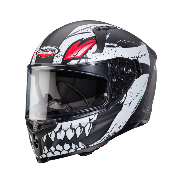 CABERG Caberg Avalon X Punk Matt Grey/White/Red Helmet